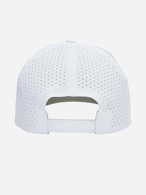 G/FORE MEN'S PRAY FOR BIRDIES STRETCH TWILL SNAPBACK HAT - SNOW
