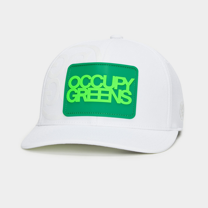 G/FORE MEN'S OCCUPY GREENS HAT  - SNOW