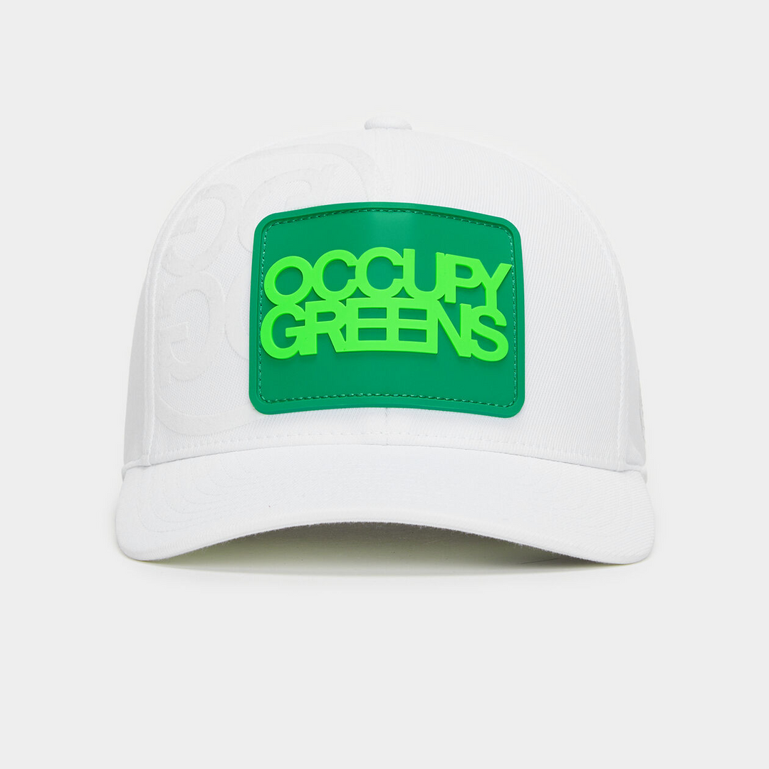 G/FORE MEN'S OCCUPY GREENS HAT  - SNOW