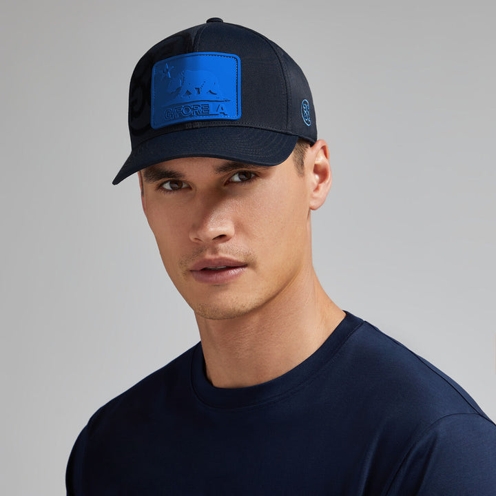G/FORE MEN'S LA STRETCH TWILL SNAPBACK HAT - TWILIGHT