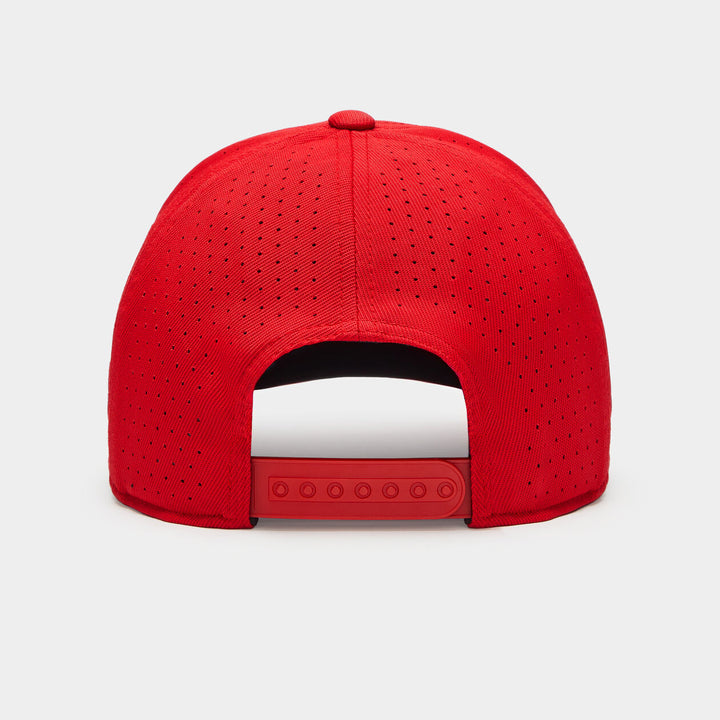 G/FORE MENS 3D PROVISIONAL STRETCH TWILL SNAPBACK HAT - POPPY