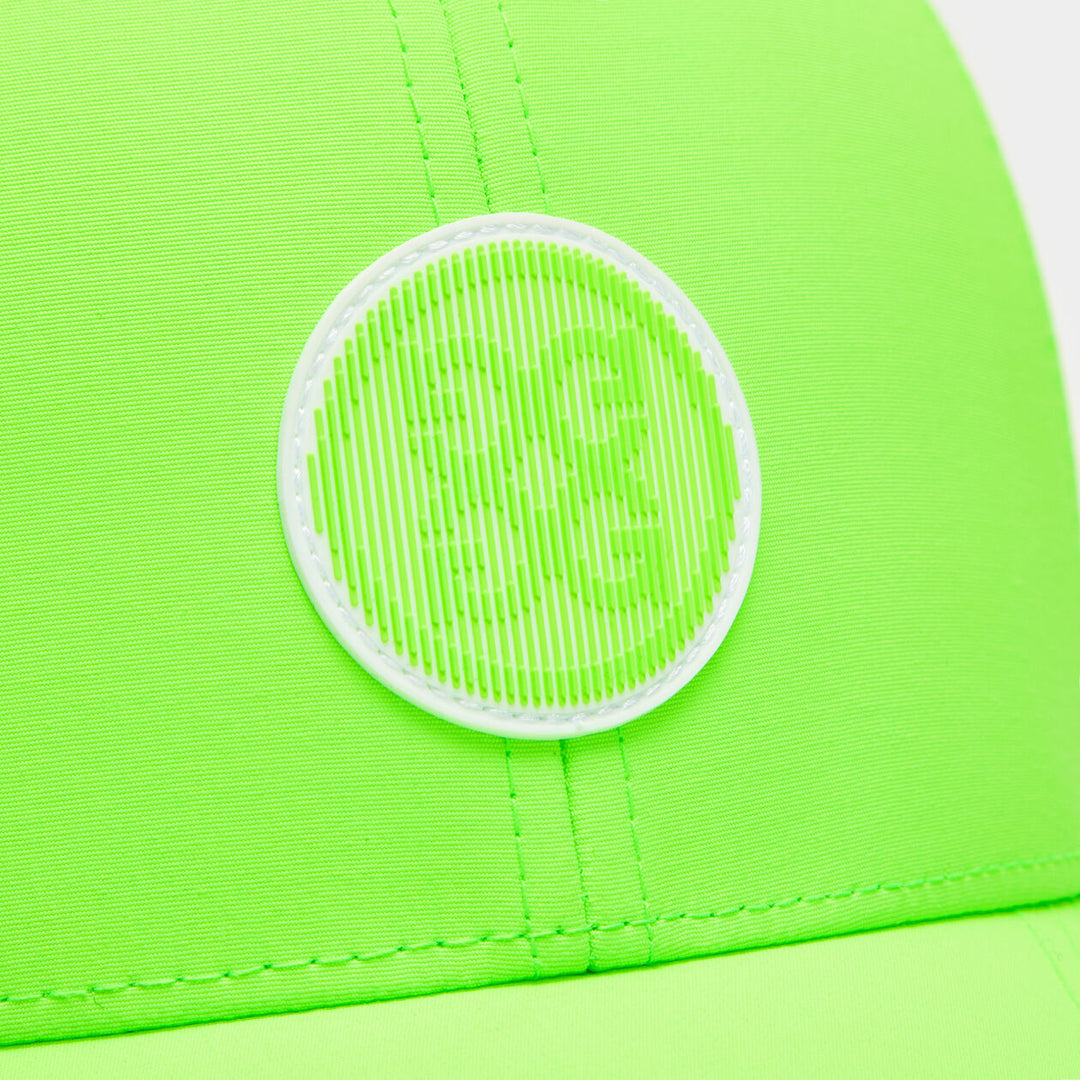 G/FORE MENS CREW WOVEN NYLON RELAXED FIT SNAPBACK HAT - GECKO