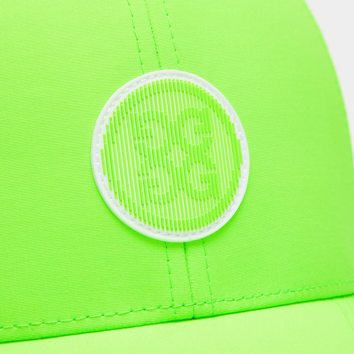 G/FORE MENS CREW WOVEN NYLON RELAXED FIT SNAPBACK HAT - GECKO