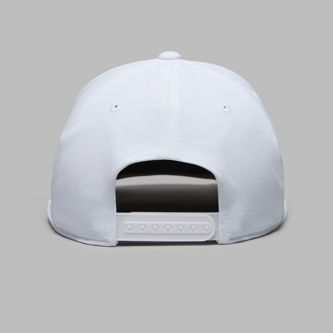 G/FORE MEN'S SATIN STITCH TALK BIRDIE TO ME HAT - SNOW