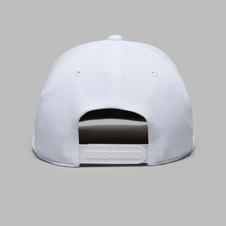 G/FORE MEN'S SATIN STITCH TALK BIRDIE TO ME HAT - SNOW