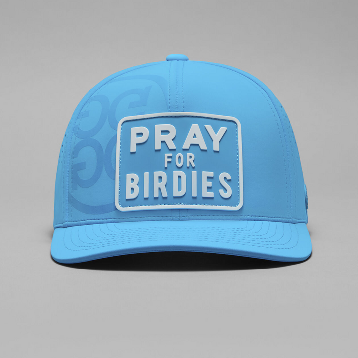 G/FORE MEN'SPRAY FOR BIRDIES PERFORATED DELTA HAT - MOSAIC