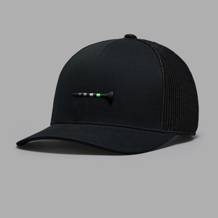 G/FORE MEN'S SILICONE TEE TRUCKER HAT - ONYX