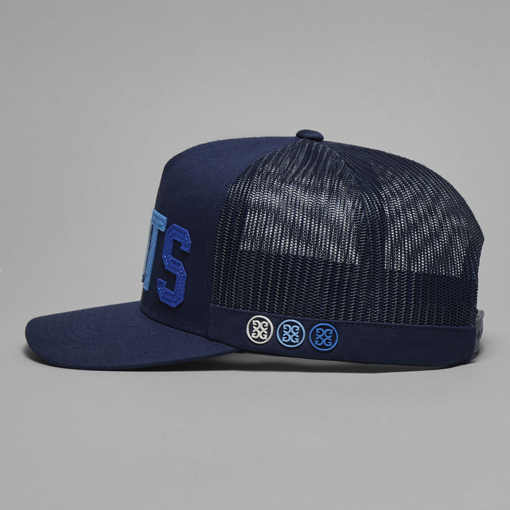 G/FORE MEN'S FELT SHOTS TRUCKER HAT - TWILIGHT