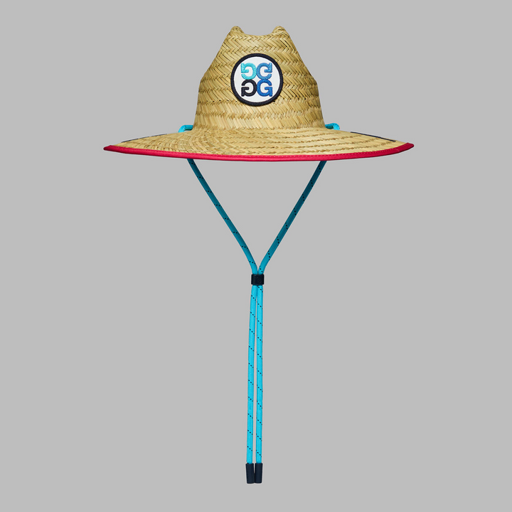 G/FORE MEN'S PRAY FOR BIRDIES STRAW HAT - MOSAIC