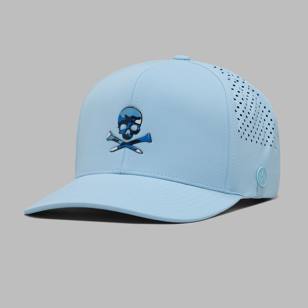 G/FORE MEN'S SKULL & TEES PERFORATED DELTA HAT - BAJA