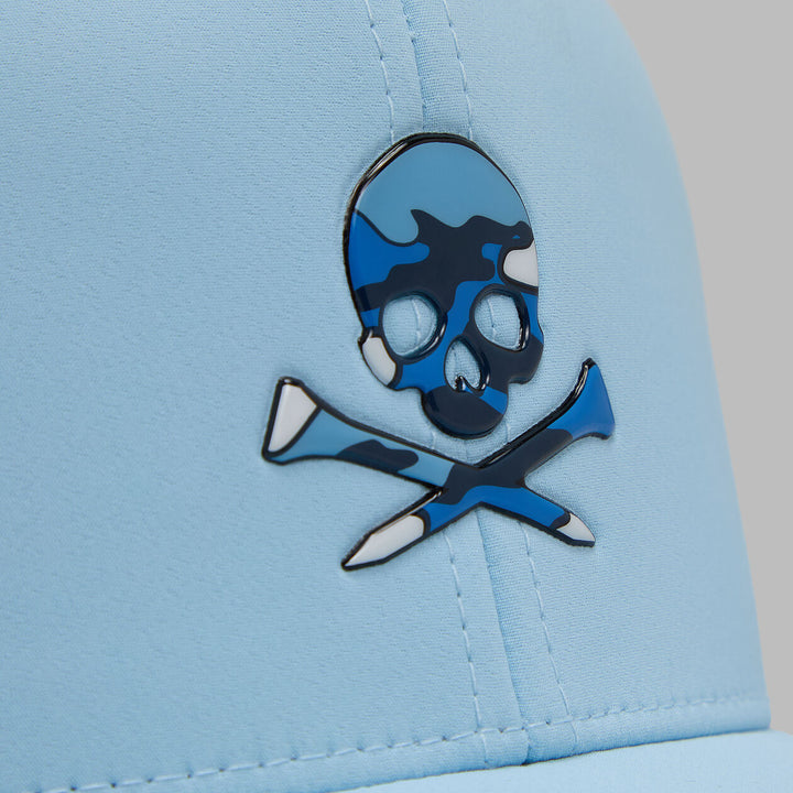 G/FORE MEN'S SKULL & TEES PERFORATED DELTA HAT - BAJA