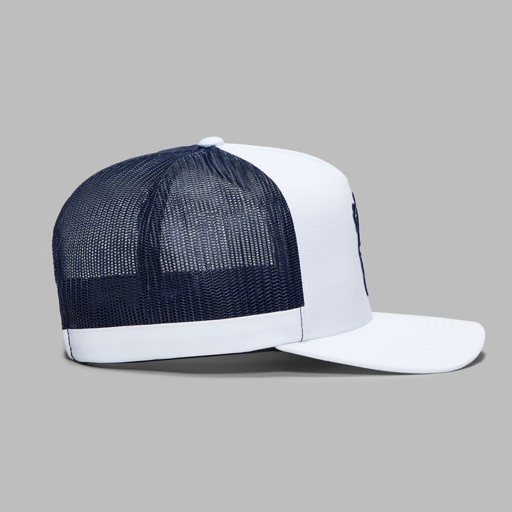 G/FORE MEN'S MONEY MAN TRUCKER HAT - SNOW