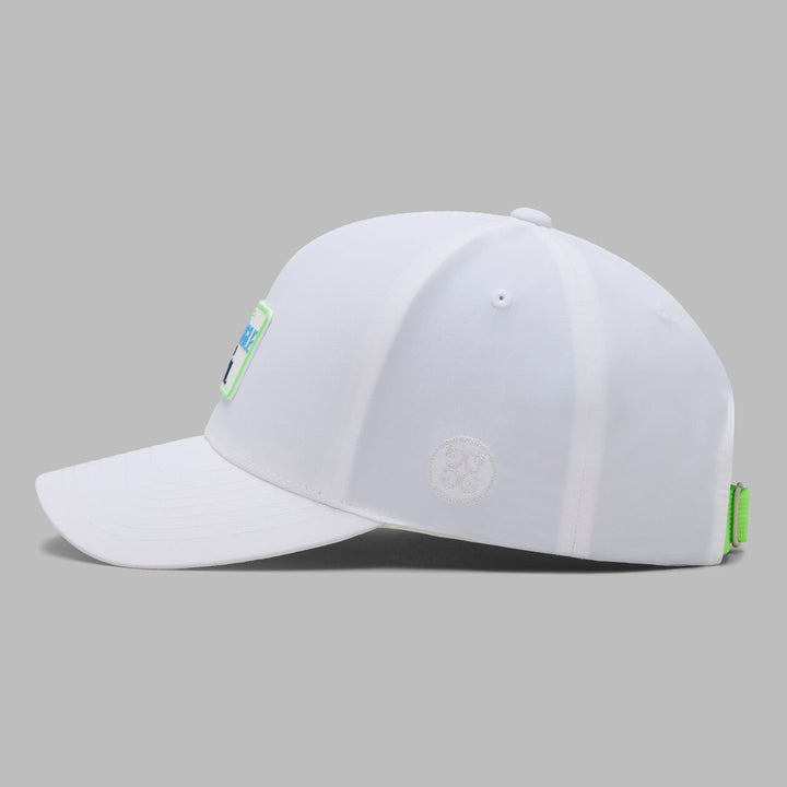 G/FORE MEN'S THE STRUGGLE LOW PROFILE HAT - SNOW