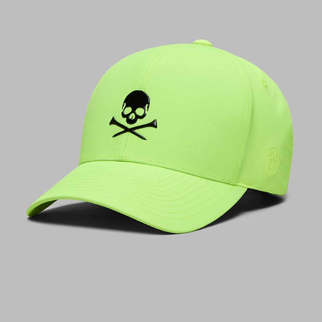 G/FORE MEN'S SKULL & TEES LOW PROFILE HAT - ELECTRIC