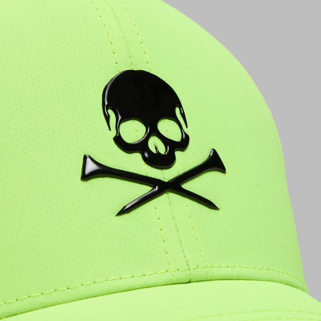 G/FORE MEN'S SKULL & TEES LOW PROFILE HAT - ELECTRIC