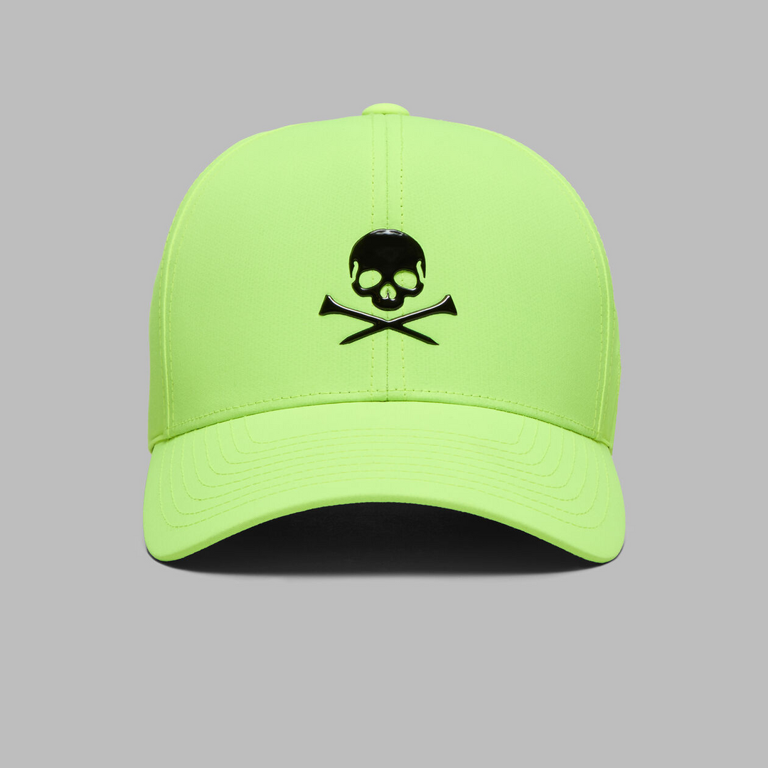 G/FORE MEN'S SKULL & TEES LOW PROFILE HAT - ELECTRIC