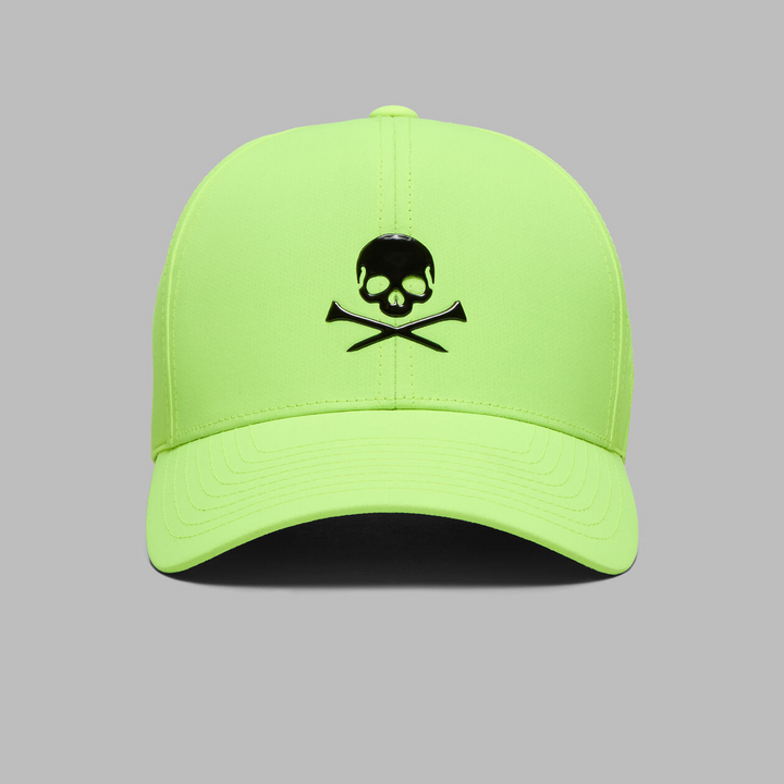 G/FORE MEN'S SKULL & TEES LOW PROFILE HAT - ELECTRIC