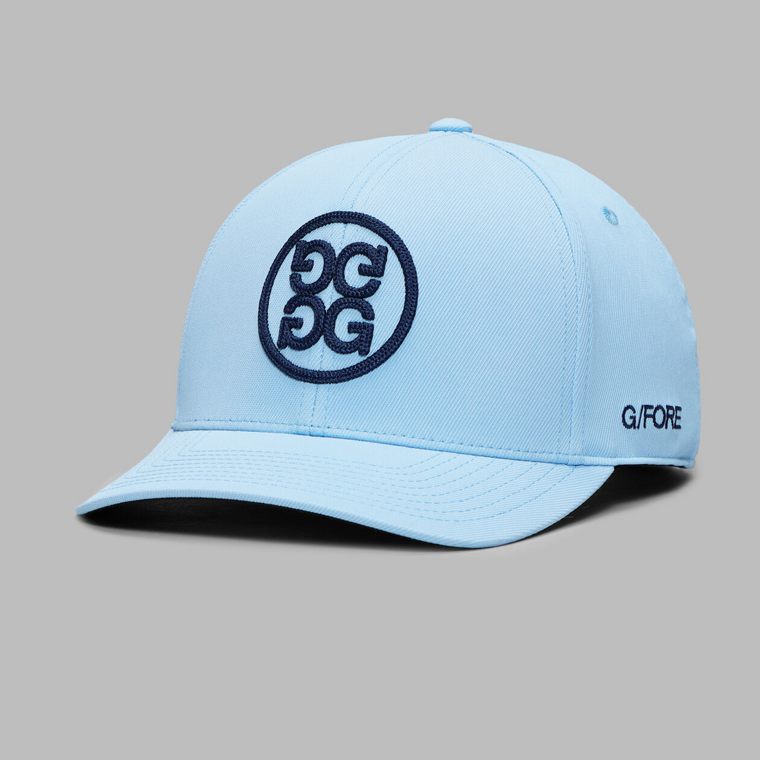 G/FORE MEN'S CHAINSTITCH CIRCLE G'S CONTRAST HAT - BAJA