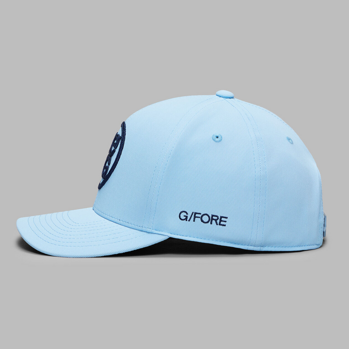 G/FORE MEN'S CHAINSTITCH CIRCLE G'S CONTRAST HAT - BAJA