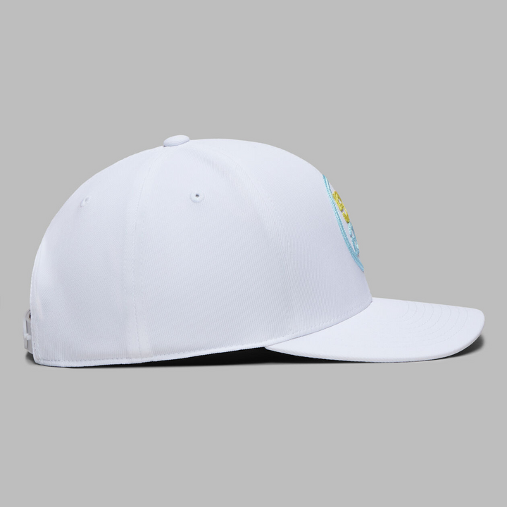 G/FORE MEN'S CHAINSTITCH CIRCLE G'S CONTRAST HAT - SNOW MULTI