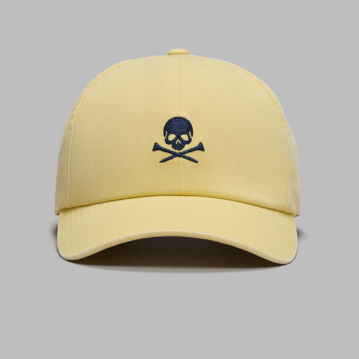 G/FORE MEN'S MINI SKULL & TEES LOW PROFILE HAT - CANARY