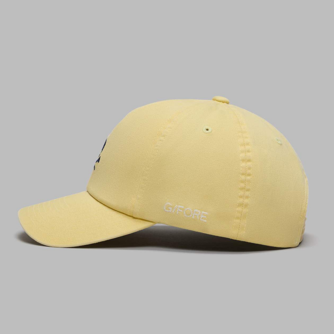 G/FORE MEN'S MINI SKULL & TEES LOW PROFILE HAT - CANARY