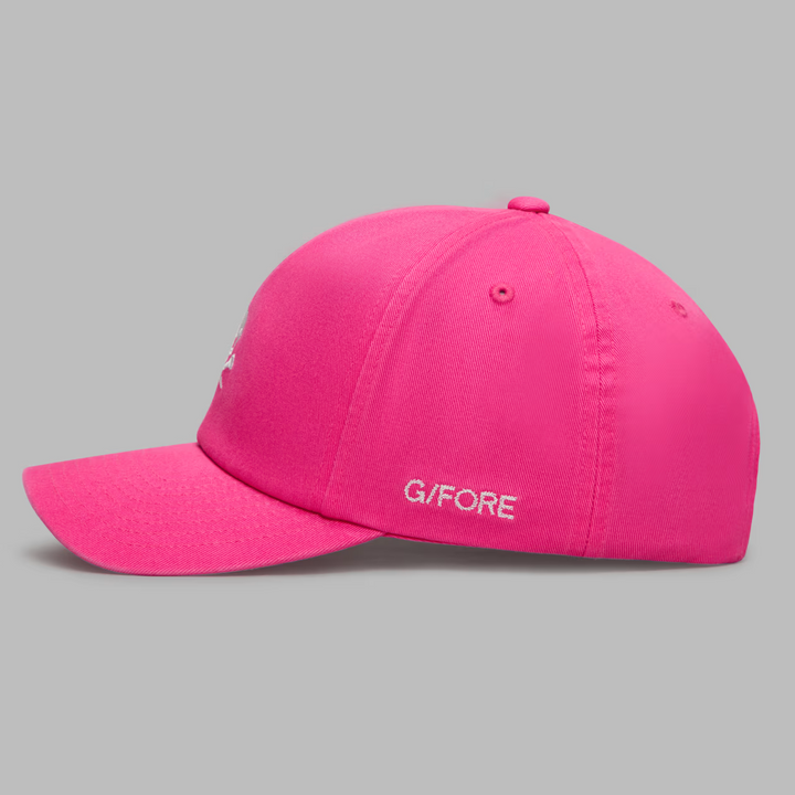 G/FORE MEN'S MINI SKULL & TEES LOW PROFILE HAT - KNOCKOUT PINK