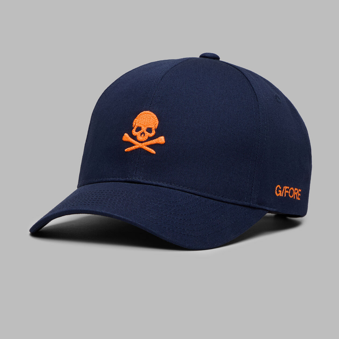 G/FORE MEN'S MINI SKULL & TEES LOW PROFILE HAT - TWILIGHT
