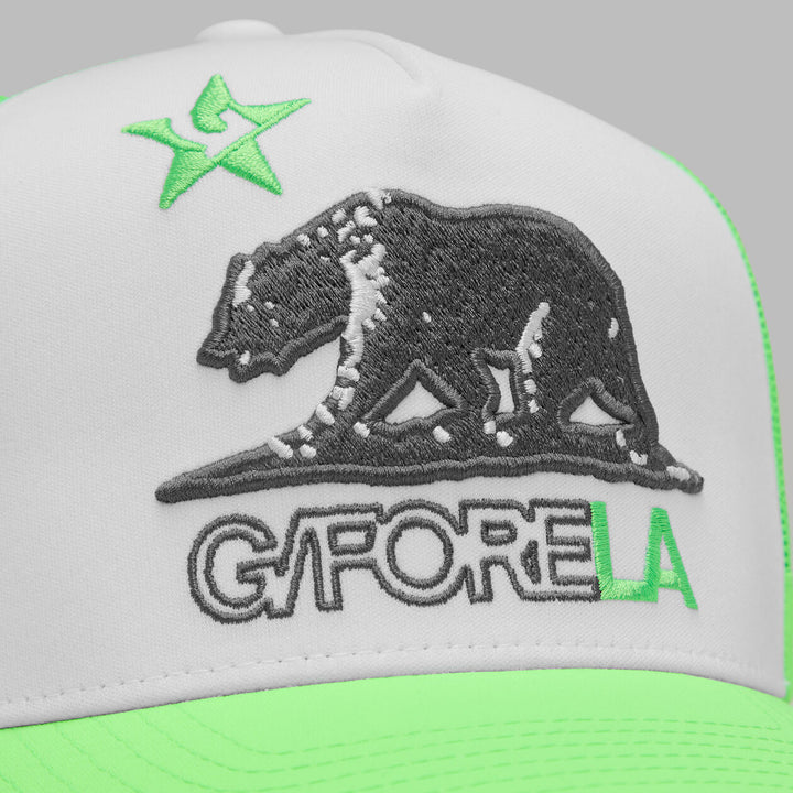 G/FORE MEN'S LA TRUCKER HAT - GECKO