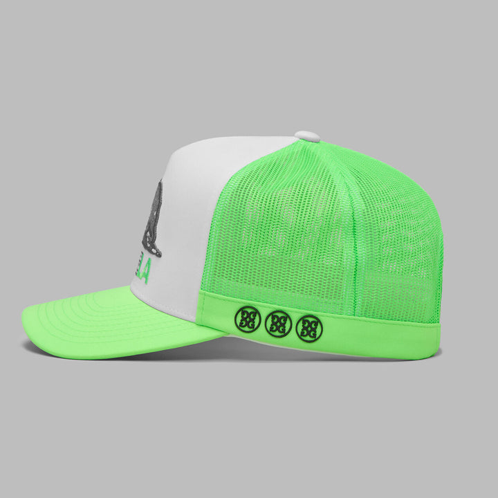 G/FORE MEN'S LA TRUCKER HAT - GECKO