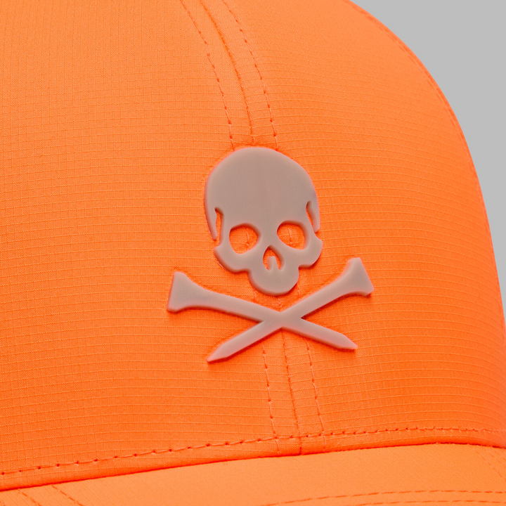 G/FORE MEN'S SKULL & TEES LOW PROFILE HAT - SHOCKING ORANGE