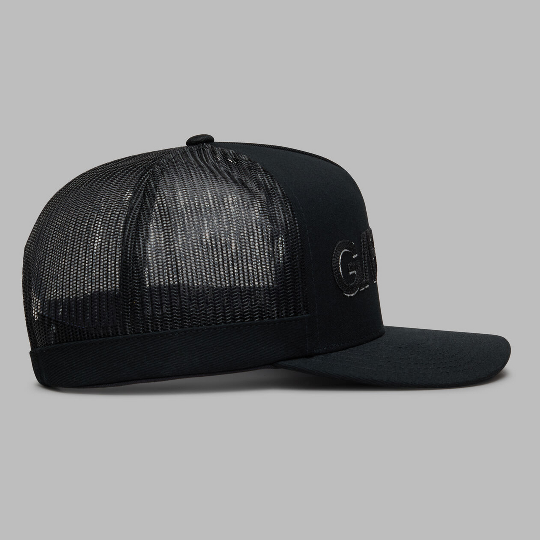 G/FORE MEN'S SHADOW TRUCKER HAT - ONYX