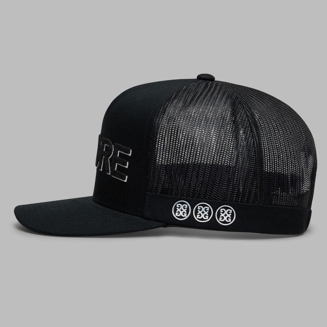G/FORE MEN'S SHADOW TRUCKER HAT - ONYX