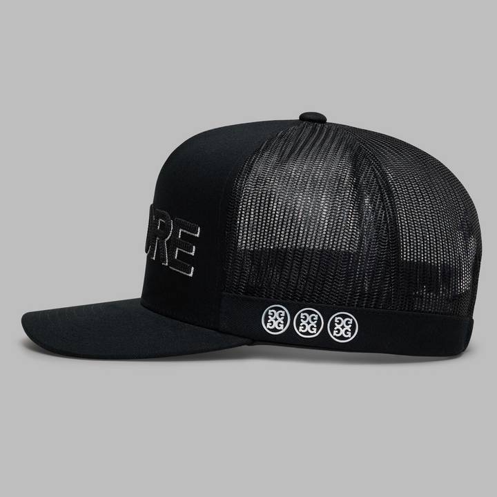 G/FORE MEN'S SHADOW TRUCKER HAT - ONYX