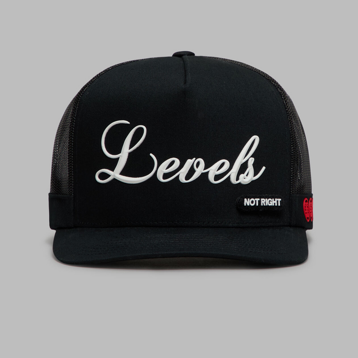 G/FORE MEN'S DAILY LEVELS TALL TRUCKER HAT - ONYX
