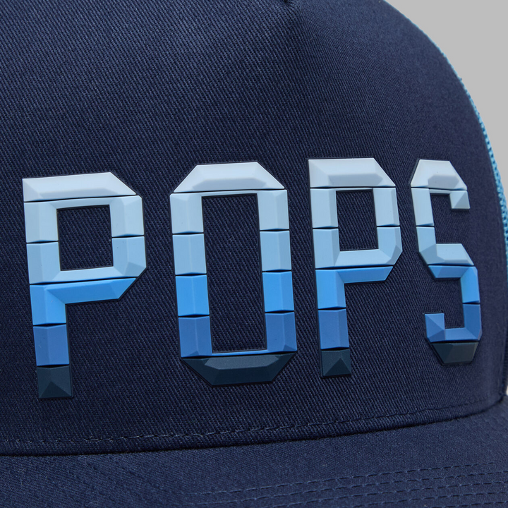 G/FORE MEN'S POPS GRADIENT TALL TRUCKER HAT - TWILIGHT