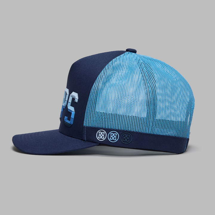 G/FORE MEN'S POPS GRADIENT TALL TRUCKER HAT - TWILIGHT