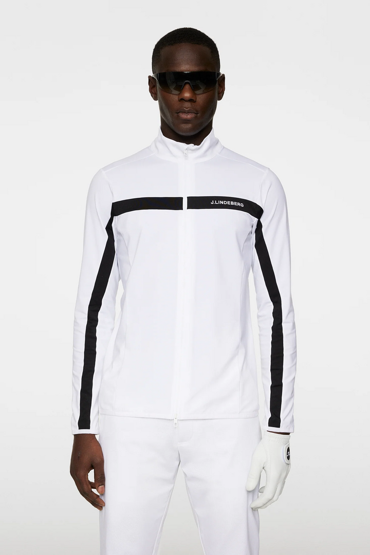 J.Lindeberg Men's Jarvis Mid Layer - WHITE