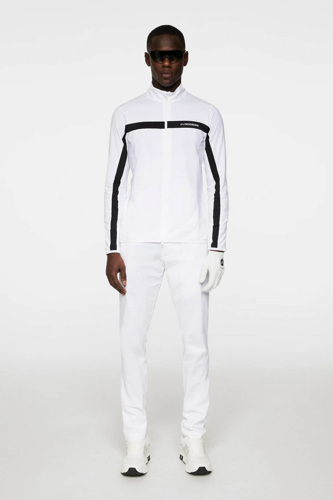 J.Lindeberg Men's Jarvis Mid Layer - WHITE