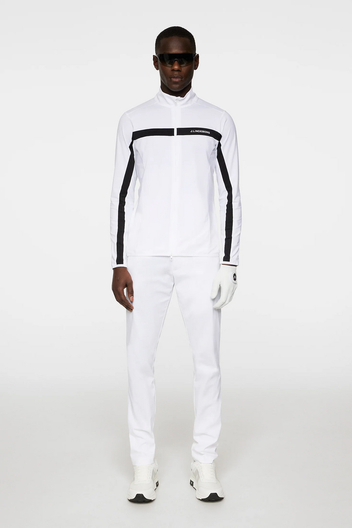J.Lindeberg Men's Jarvis Mid Layer - WHITE