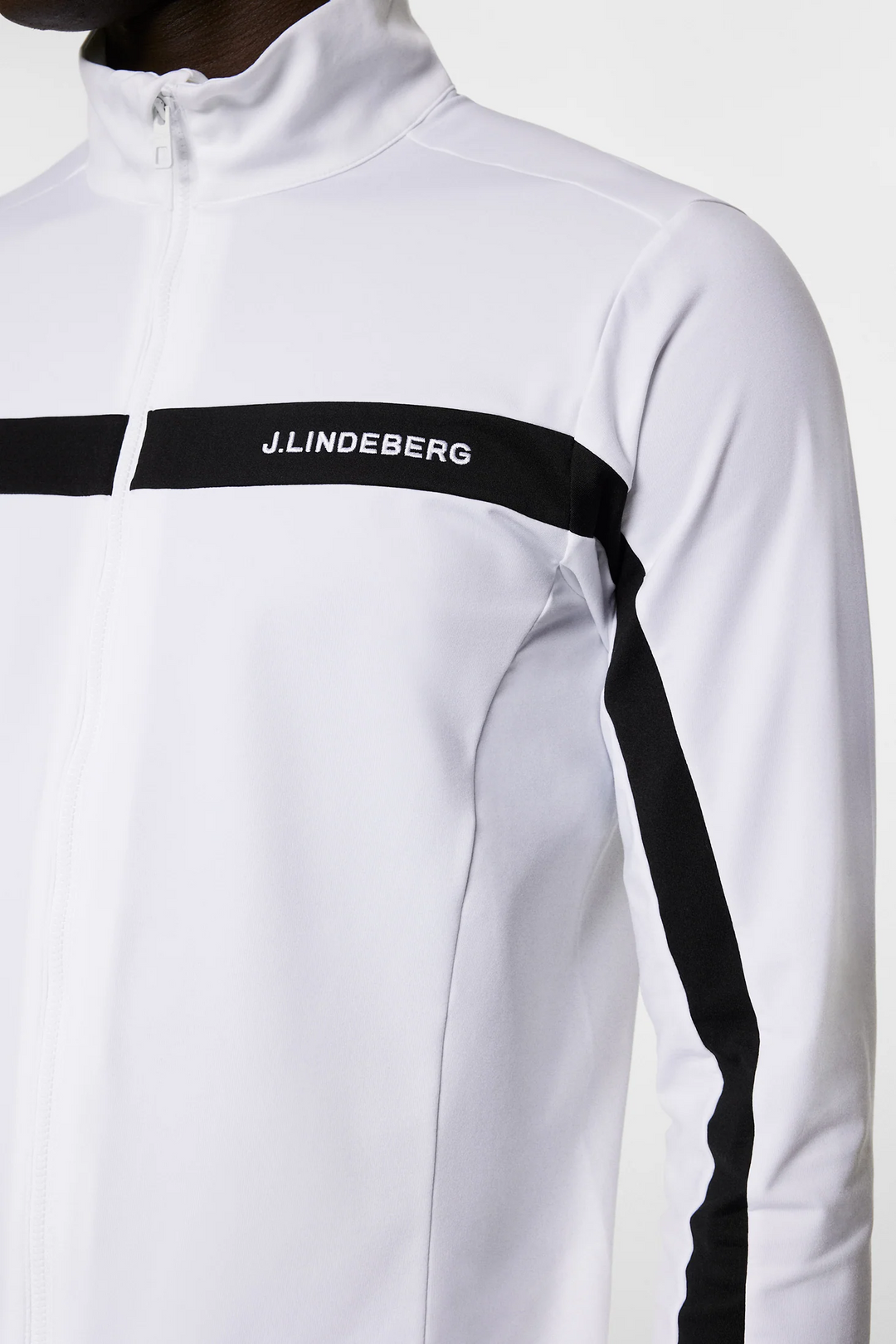 J.Lindeberg Men's Jarvis Mid Layer - WHITE