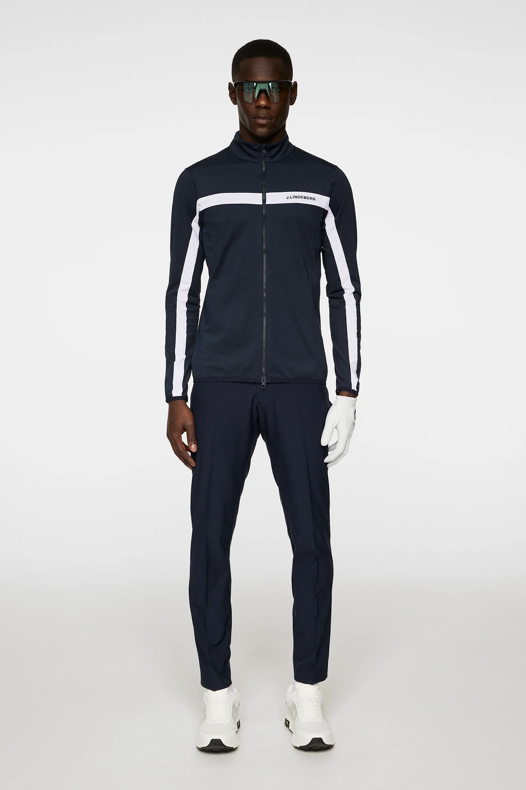 J.Lindeberg Men's Jarvis Mid Layer - NAVY