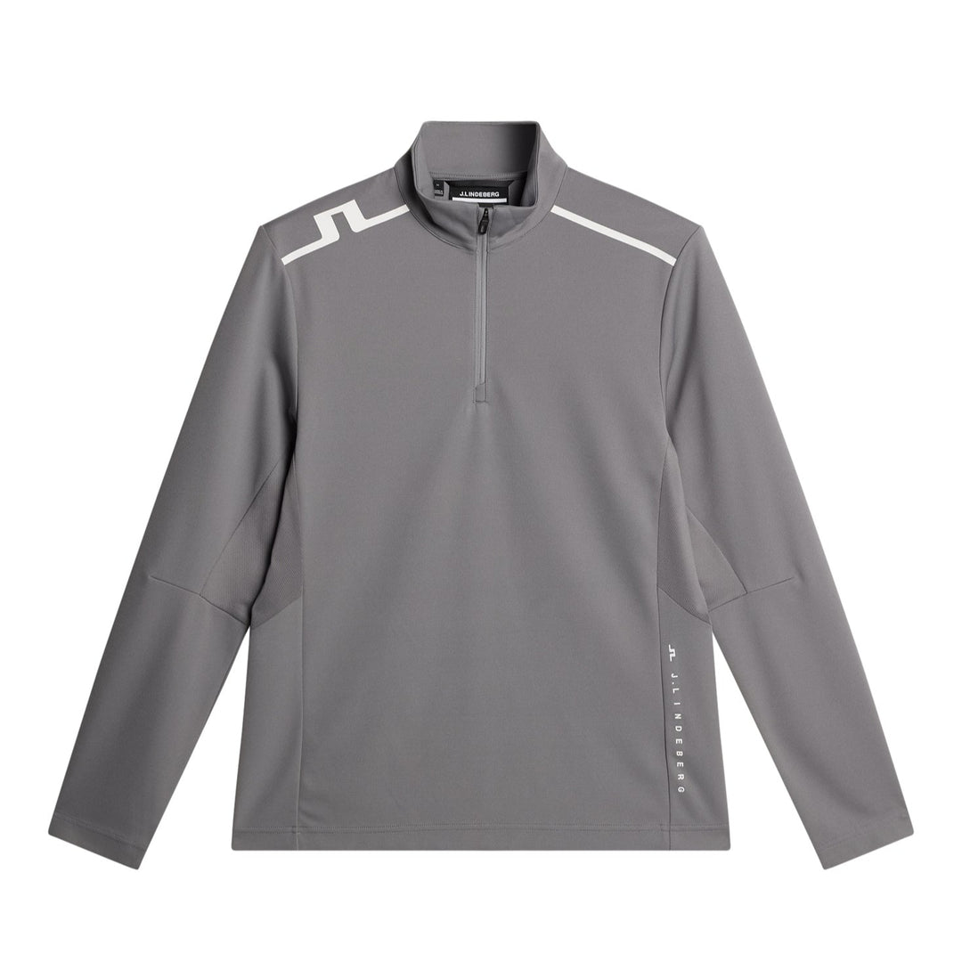 J.Lindeberg Men's Leon Quarter Zip Mid Layer - NIGHT OWL