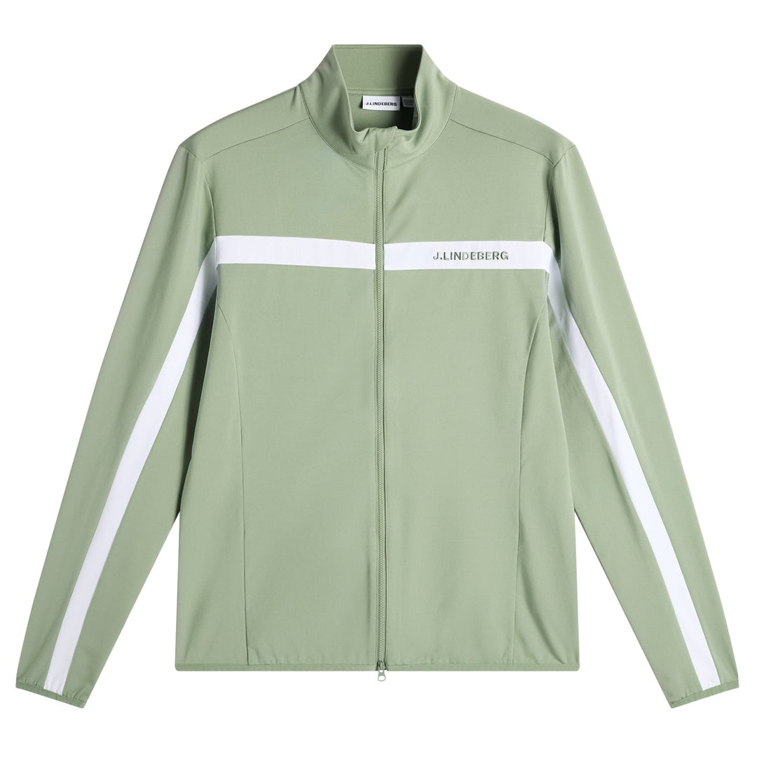 J.Lindeberg Men's Jarvis Mid Layer - HEDGE GREEN