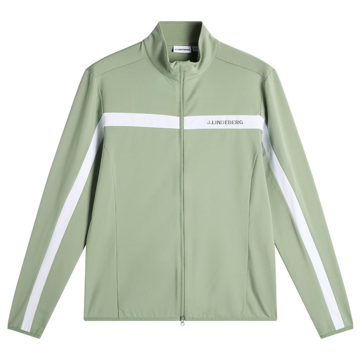 J.Lindeberg Men's Jarvis Mid Layer - HEDGE GREEN