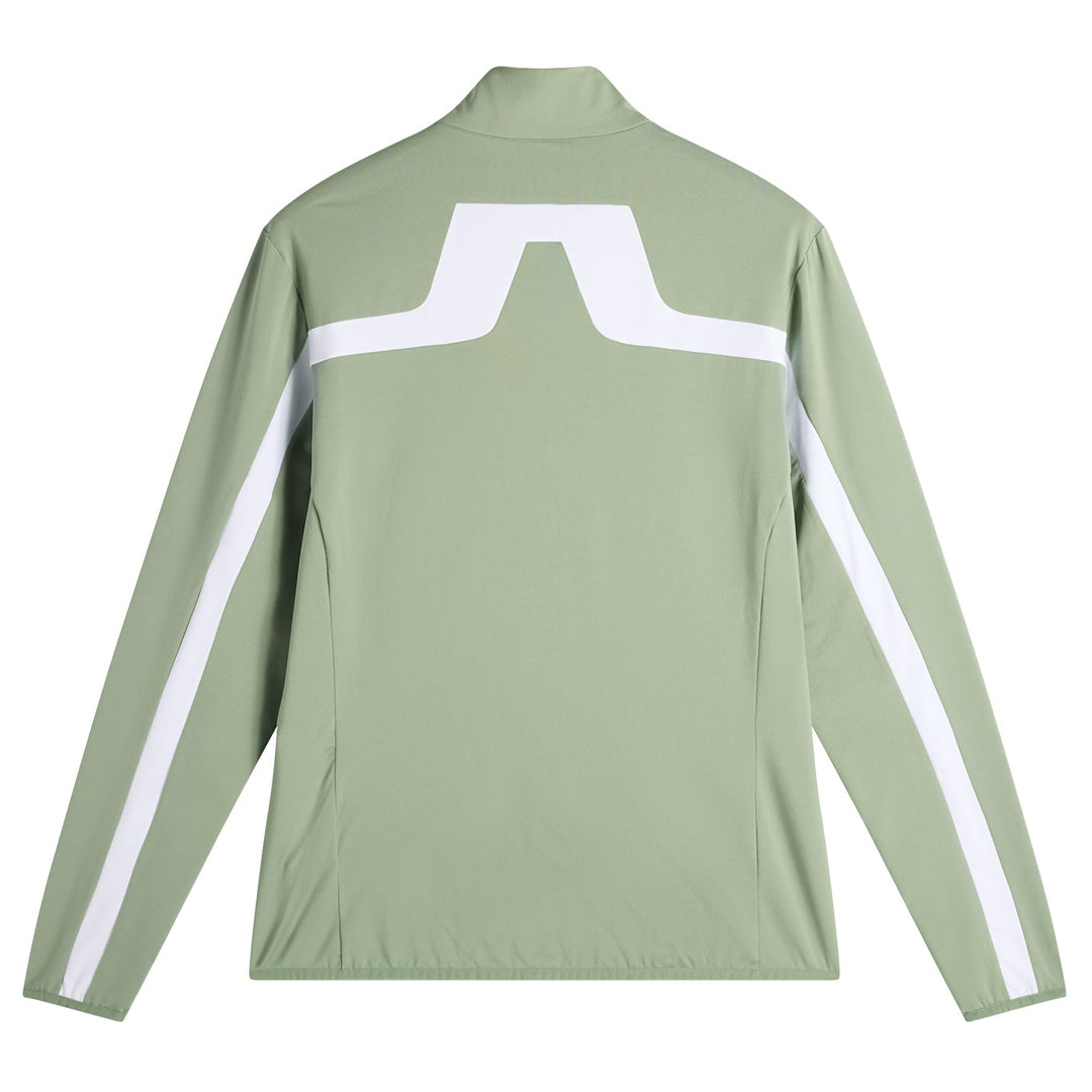 J.Lindeberg Men's Jarvis Mid Layer - HEDGE GREEN