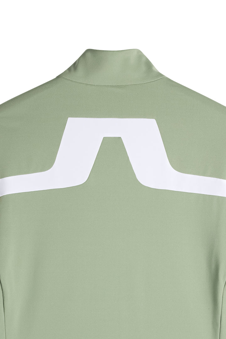 J.Lindeberg Men's Jarvis Mid Layer - HEDGE GREEN