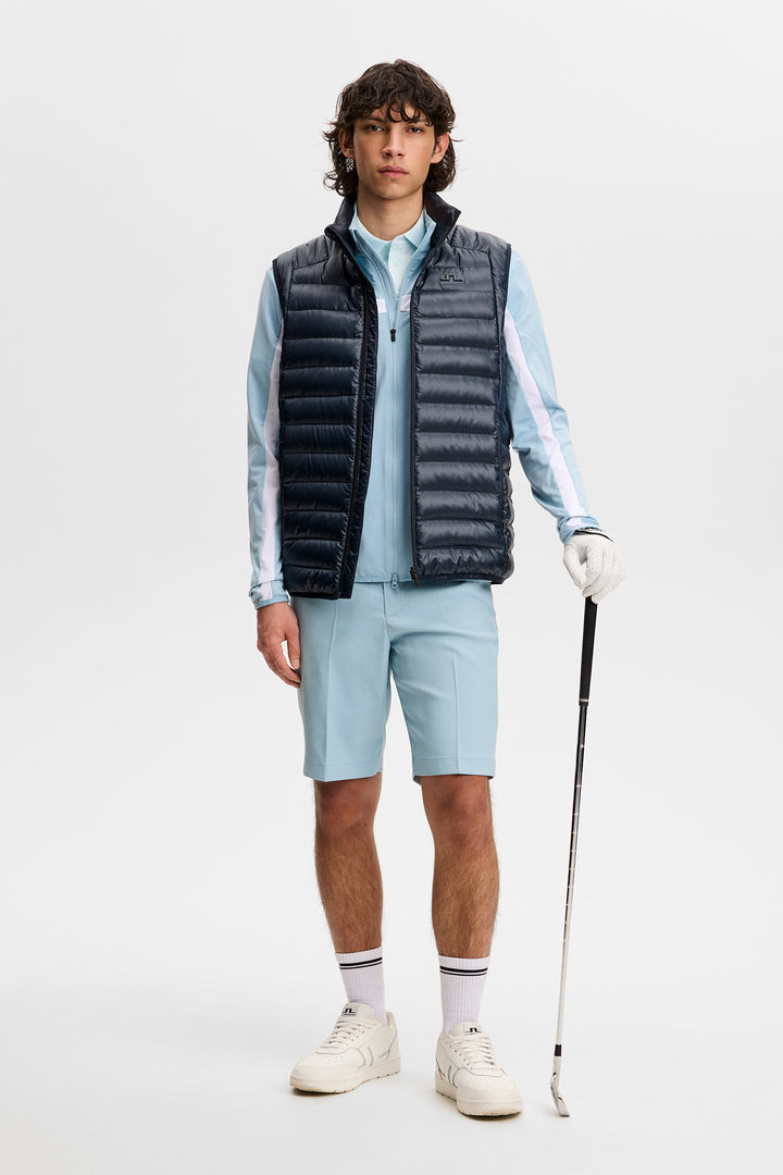 J.Lindeberg Men's Jarvis Mid Layer - FORGET ME NOT