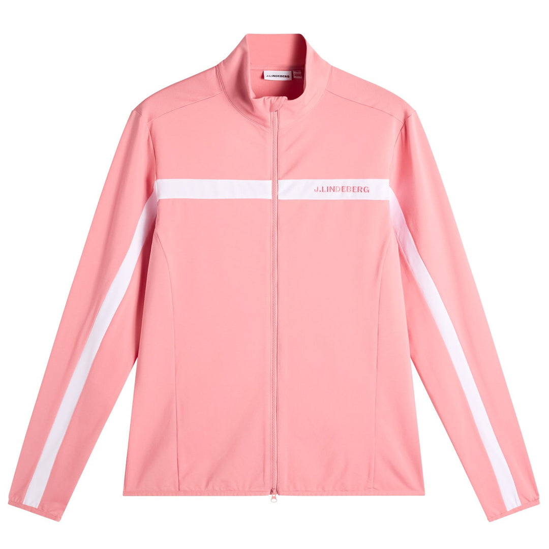 J.Lindeberg Men's Jarvis Mid Layer - FLAMINGO PLUME