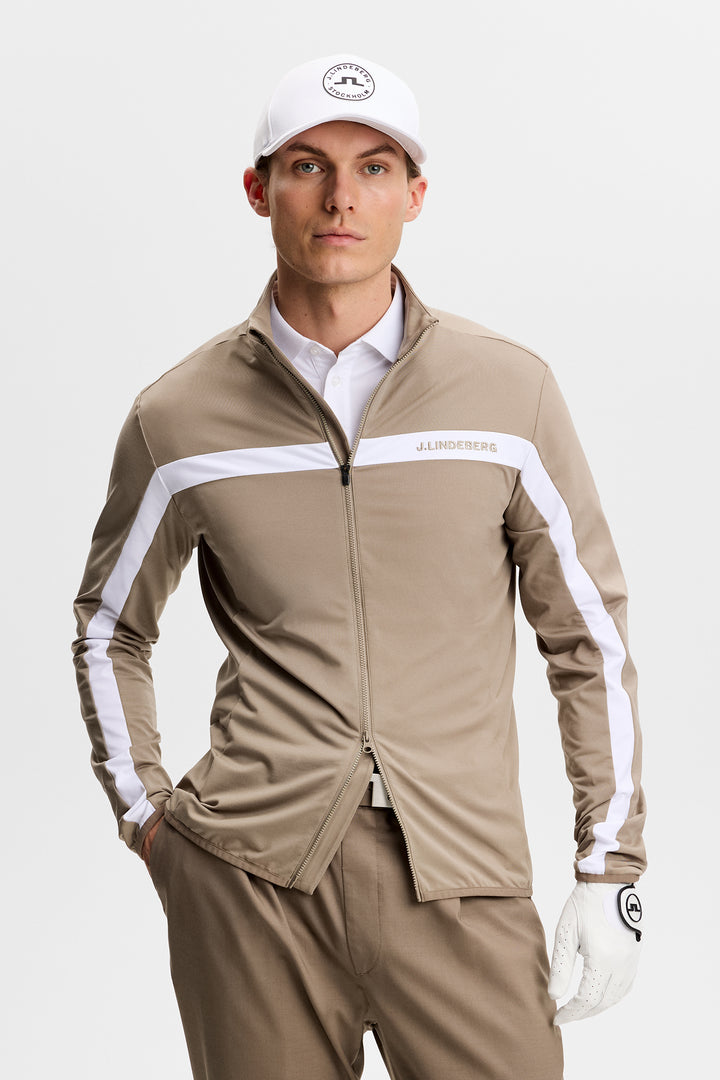 J.Lindeberg Men's Jarvis Mid Layer - BRINDLE